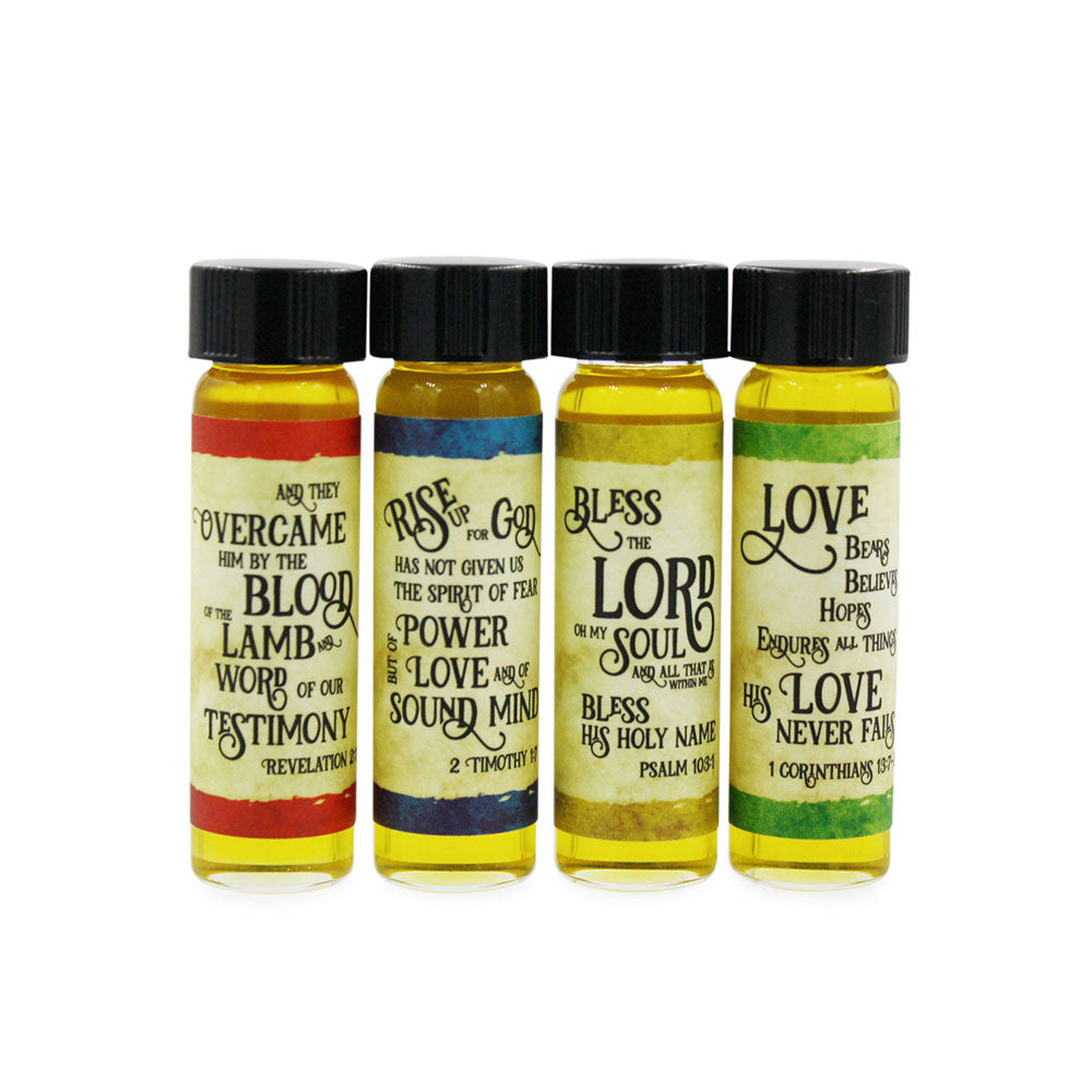 His Word Anointing Oil Scripture Gift Box A