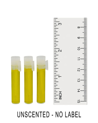 Unscented Anointing Oil Sample Vial - No Label