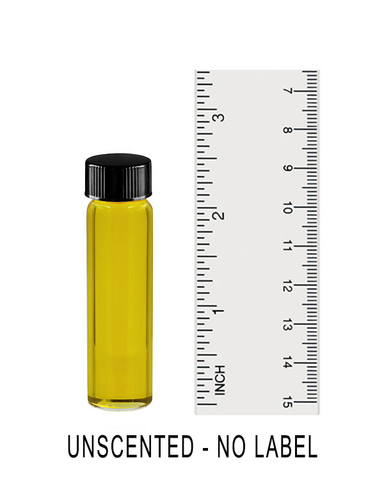 Unscented Standard Anointing Oil Vial - No Label